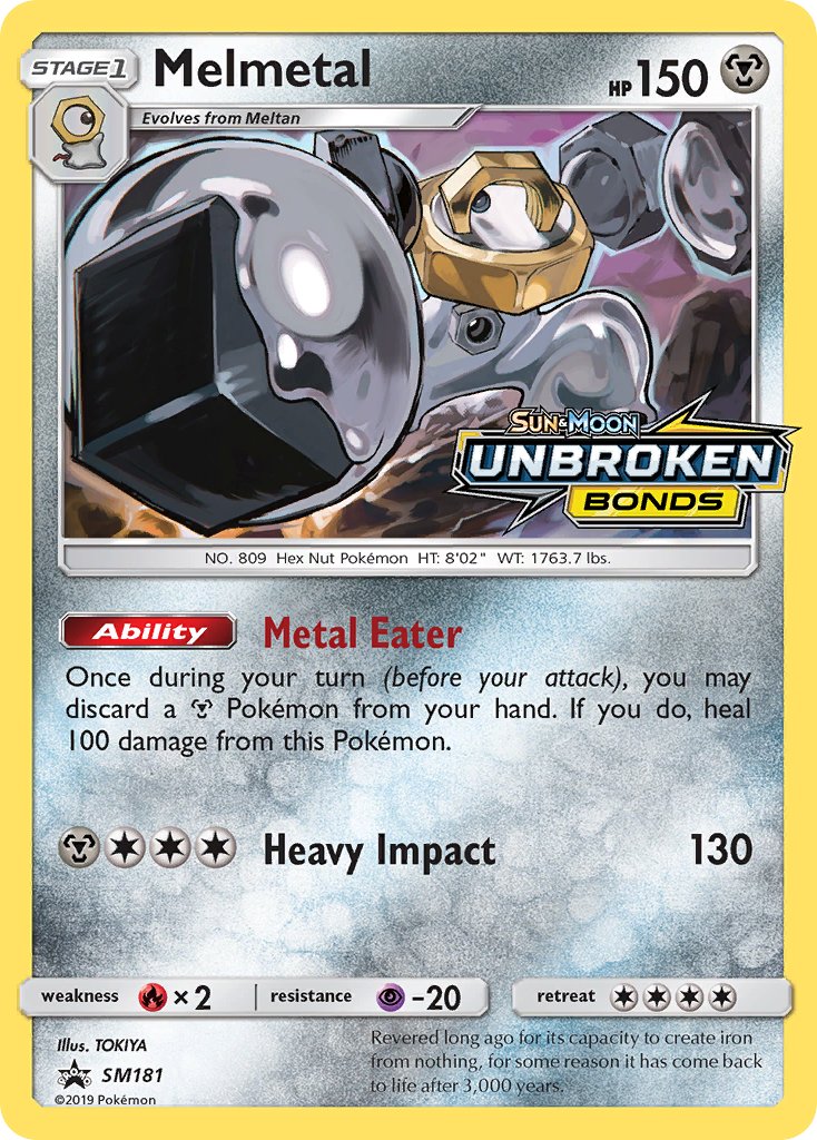 Melmetal (SM181) [Sun & Moon: Black Star Promos] | Dragon's Lair Comics and Fantasy Houston TX
