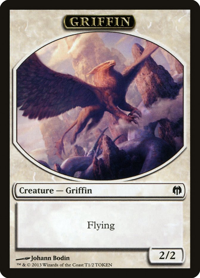 Griffin Token [Duel Decks: Heroes vs. Monsters Tokens] | Dragon's Lair Comics and Fantasy Houston TX