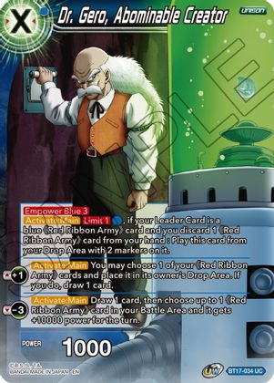 Dr. Gero, Abominable Creator (BT17-034) [Ultimate Squad] | Dragon's Lair Comics and Fantasy Houston TX