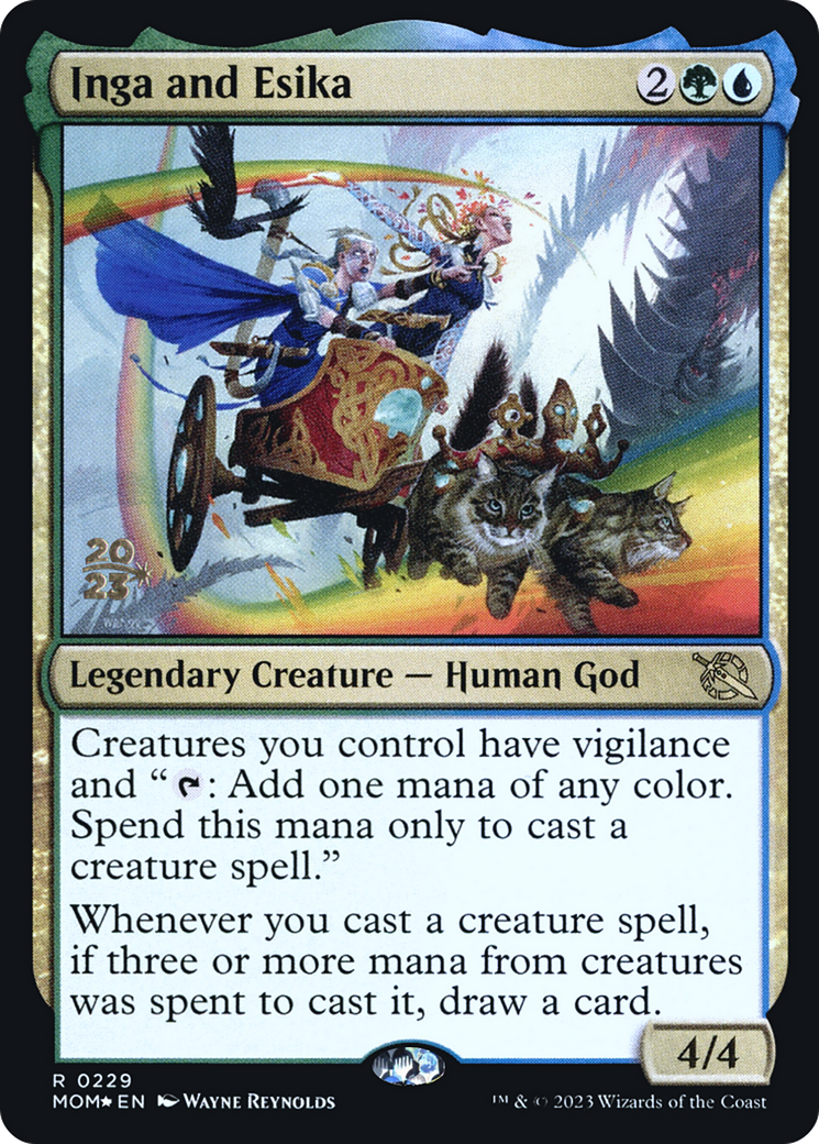 Inga and Esika [March of the Machine Prerelease Promos] | Dragon's Lair Comics and Fantasy Houston TX