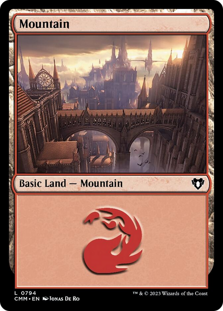 Mountain (794) [Commander Masters] | Dragon's Lair Comics and Fantasy Houston TX