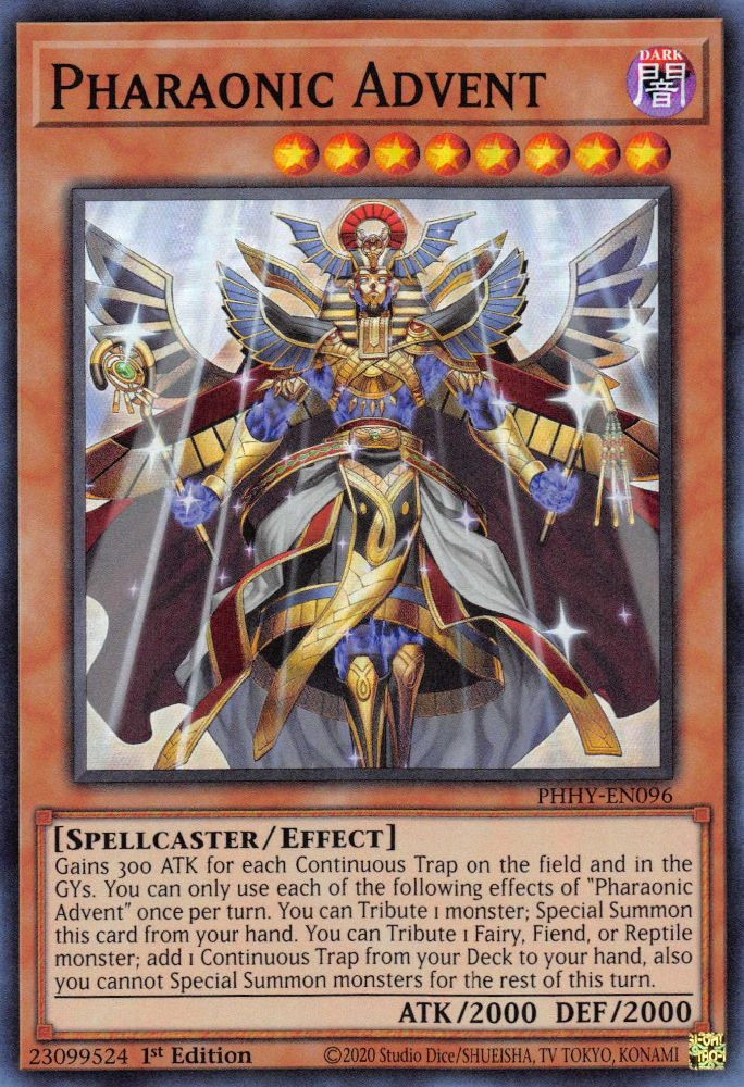 Pharaonic Advent [PHHY-EN096] Super Rare | Dragon's Lair Comics and Fantasy Houston TX