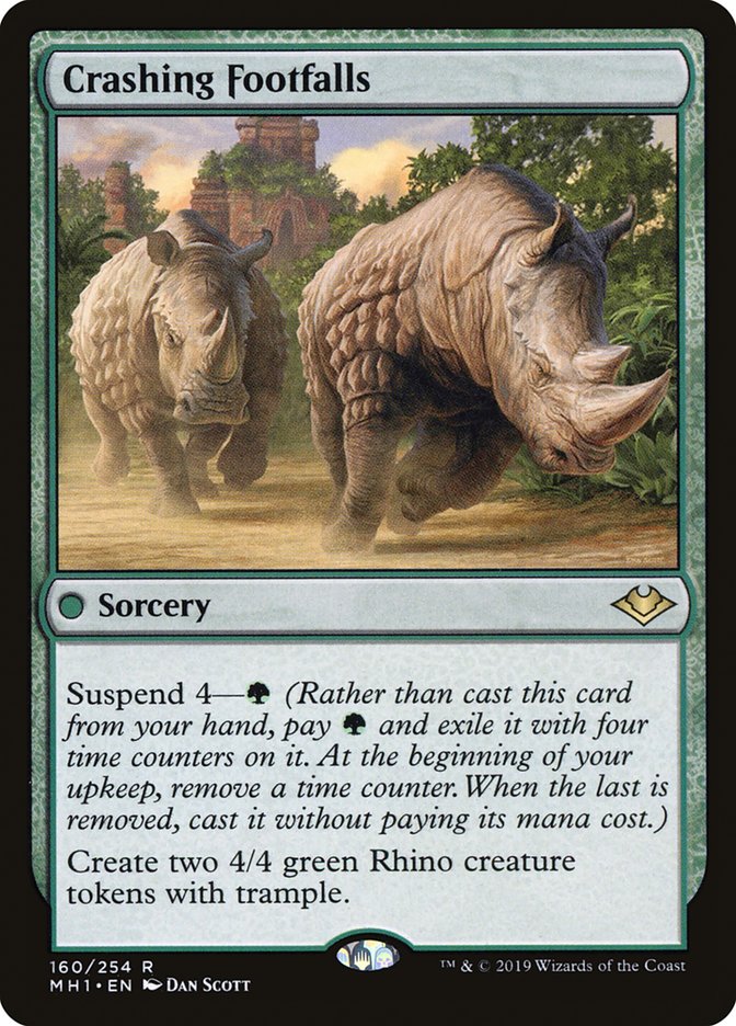 Crashing Footfalls [Modern Horizons] | Dragon's Lair Comics and Fantasy Houston TX