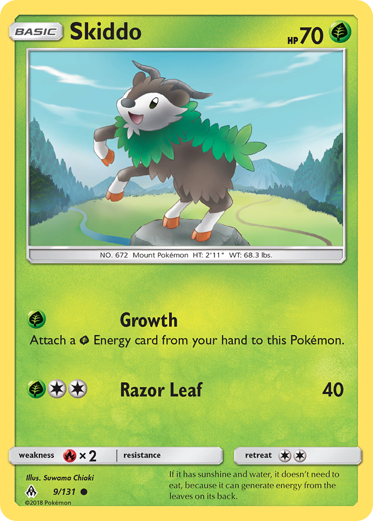 Skiddo (9/131) [Sun & Moon: Forbidden Light] | Dragon's Lair Comics and Fantasy Houston TX