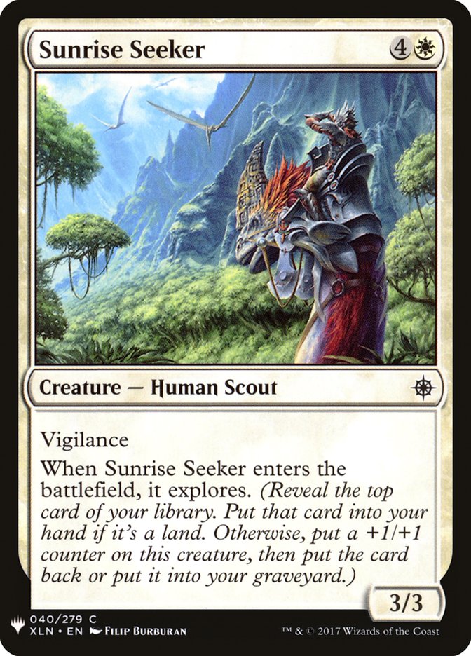 Sunrise Seeker [Mystery Booster] | Dragon's Lair Comics and Fantasy Houston TX