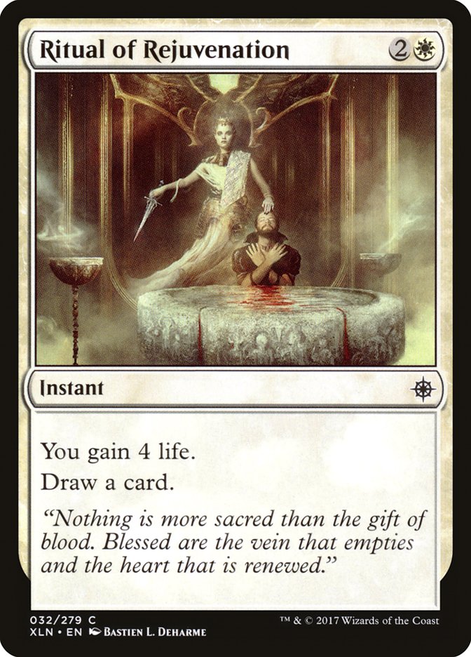 Ritual of Rejuvenation [Ixalan] | Dragon's Lair Comics and Fantasy Houston TX