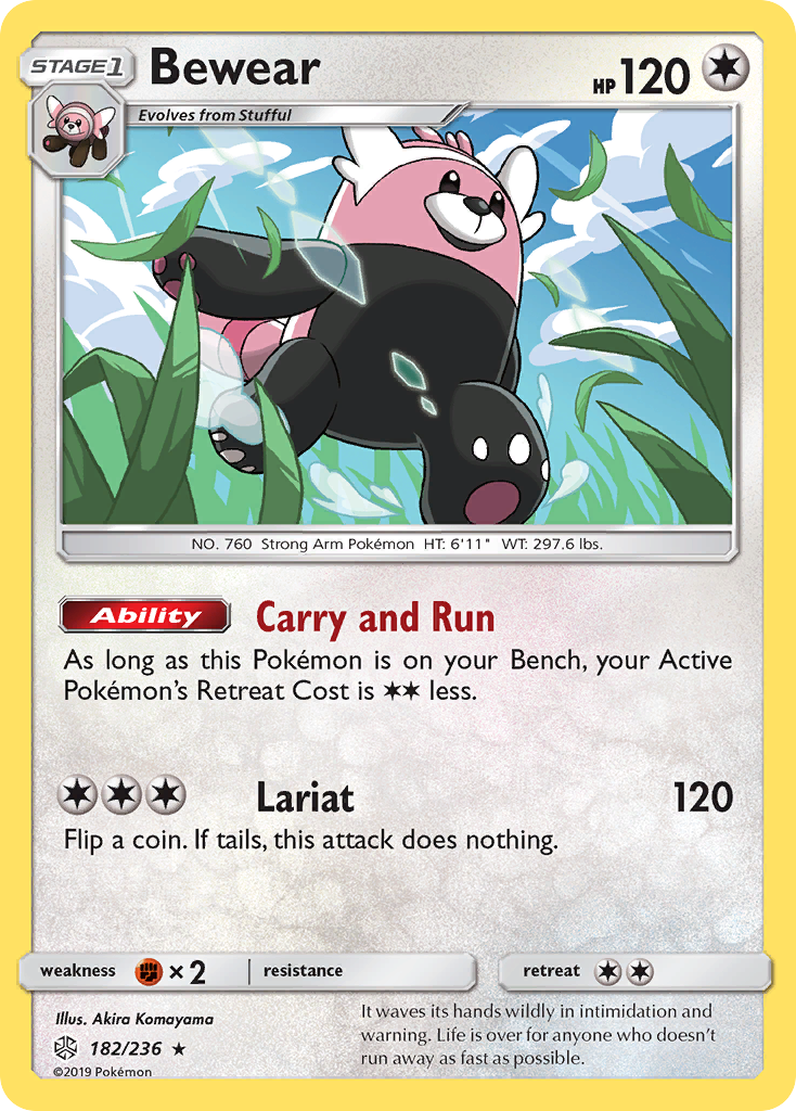 Bewear (182/236) [Sun & Moon: Cosmic Eclipse] | Dragon's Lair Comics and Fantasy Houston TX