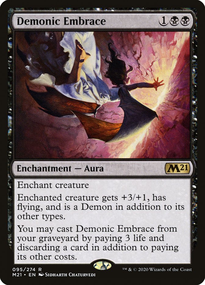 Demonic Embrace [Core Set 2021] | Odin's Place