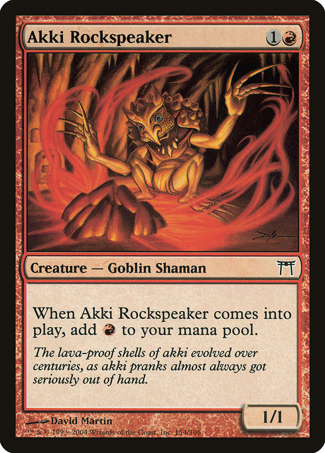 Akki Rockspeaker [Champions of Kamigawa] | Dragon's Lair Comics and Fantasy Houston TX