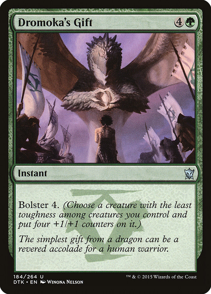 Dromoka's Gift [Dragons of Tarkir] | Dragon's Lair Comics and Fantasy Houston TX