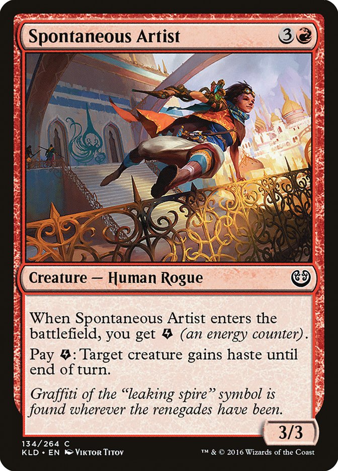 Spontaneous Artist [Kaladesh] | Dragon's Lair Comics and Fantasy Houston TX