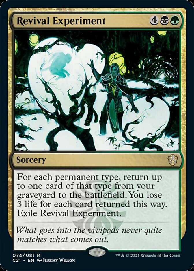 Revival Experiment [Commander 2021] | Dragon's Lair Comics and Fantasy Houston TX