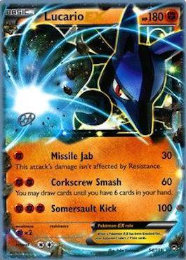 Lucario EX (54/111) (The Flying Hammer - Rowan Stavenow) [World Championships 2015] | Dragon's Lair Comics and Fantasy Houston TX