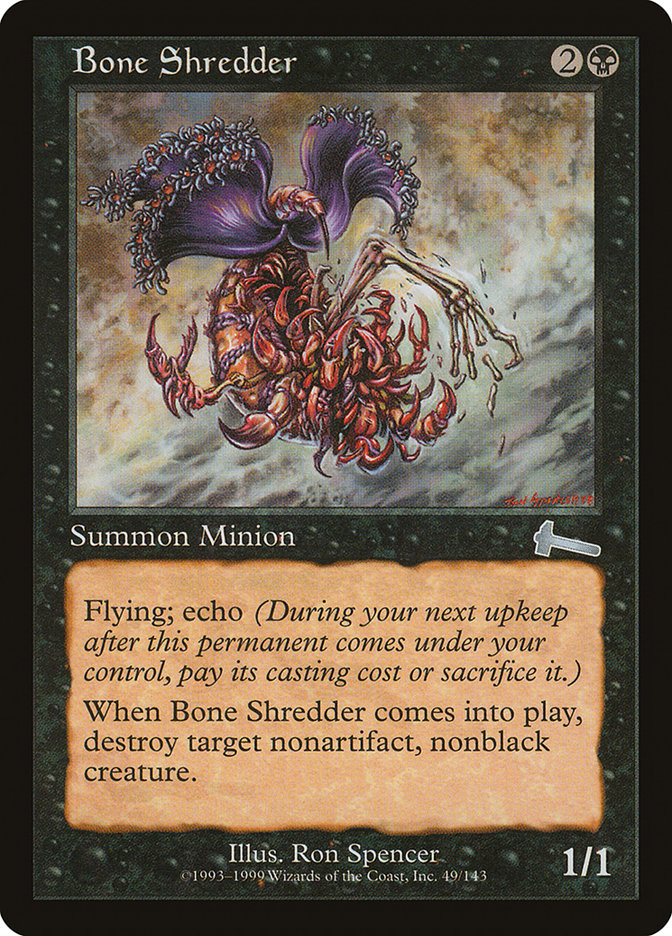 Bone Shredder [Urza's Legacy] | Dragon's Lair Comics and Fantasy Houston TX