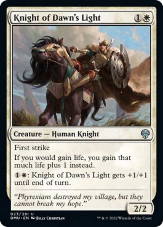 Knight of Dawn's Light [Dominaria United] | Dragon's Lair Comics and Fantasy Houston TX