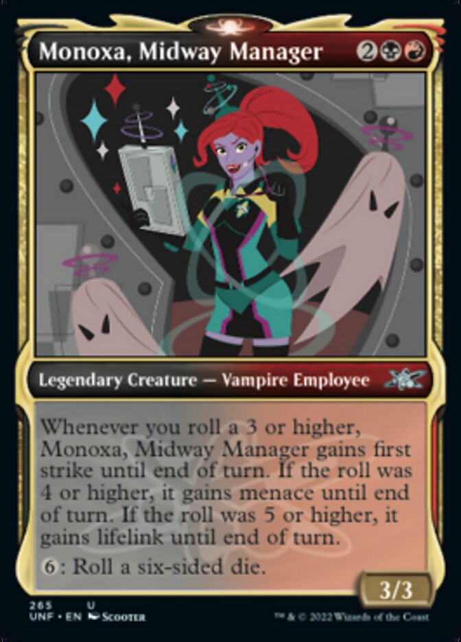 Monoxa, Midway Manager (Showcase) [Unfinity] | Dragon's Lair Comics and Fantasy Houston TX