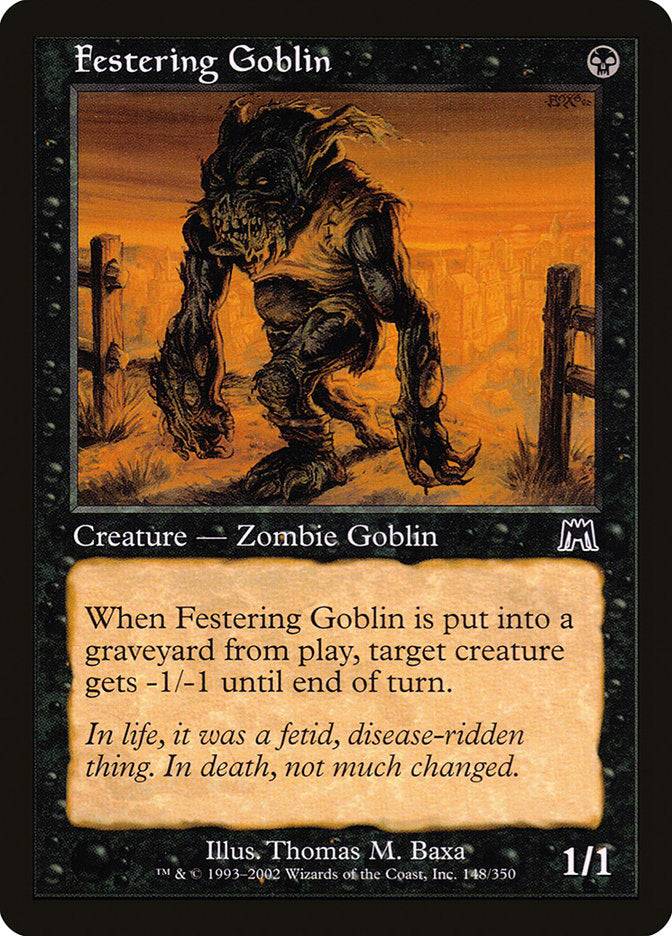 Festering Goblin [Onslaught] | Dragon's Lair Comics and Fantasy Houston TX