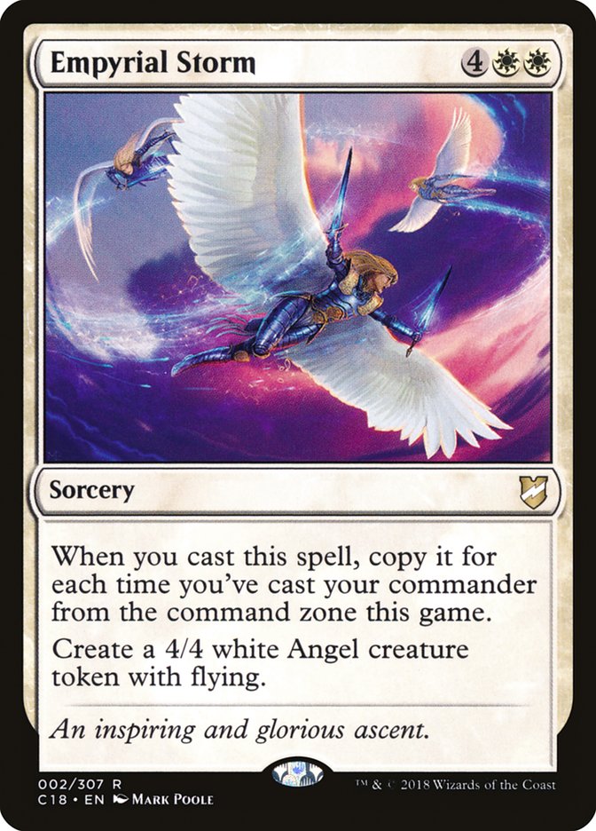Empyrial Storm [Commander 2018] | Dragon's Lair Comics and Fantasy Houston TX