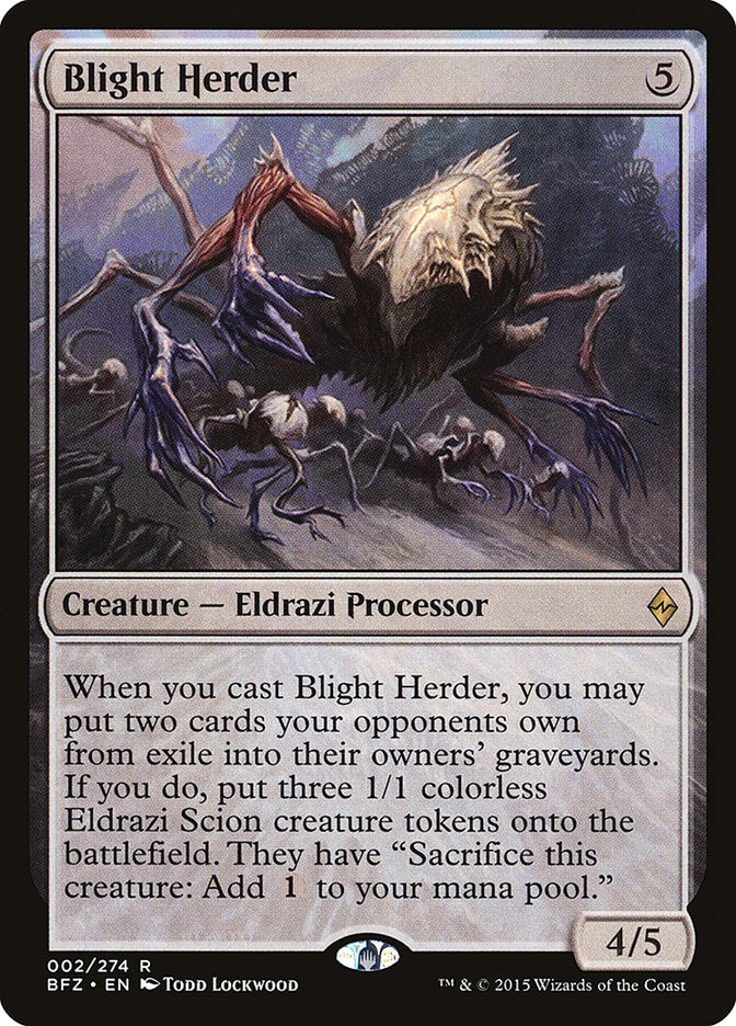 Blight Herder [Battle for Zendikar] | Dragon's Lair Comics and Fantasy Houston TX