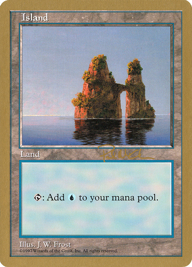 Island (pm436) (Paul McCabe) [World Championship Decks 1997] | Dragon's Lair Comics and Fantasy Houston TX