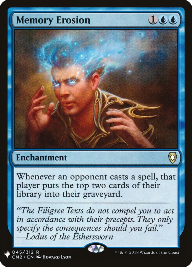 Memory Erosion [Mystery Booster] | Dragon's Lair Comics and Fantasy Houston TX