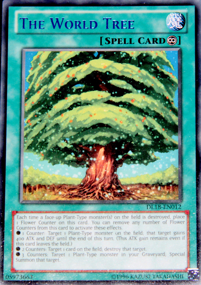 The World Tree (Blue) [DL18-EN012] Rare | Dragon's Lair Comics and Fantasy Houston TX