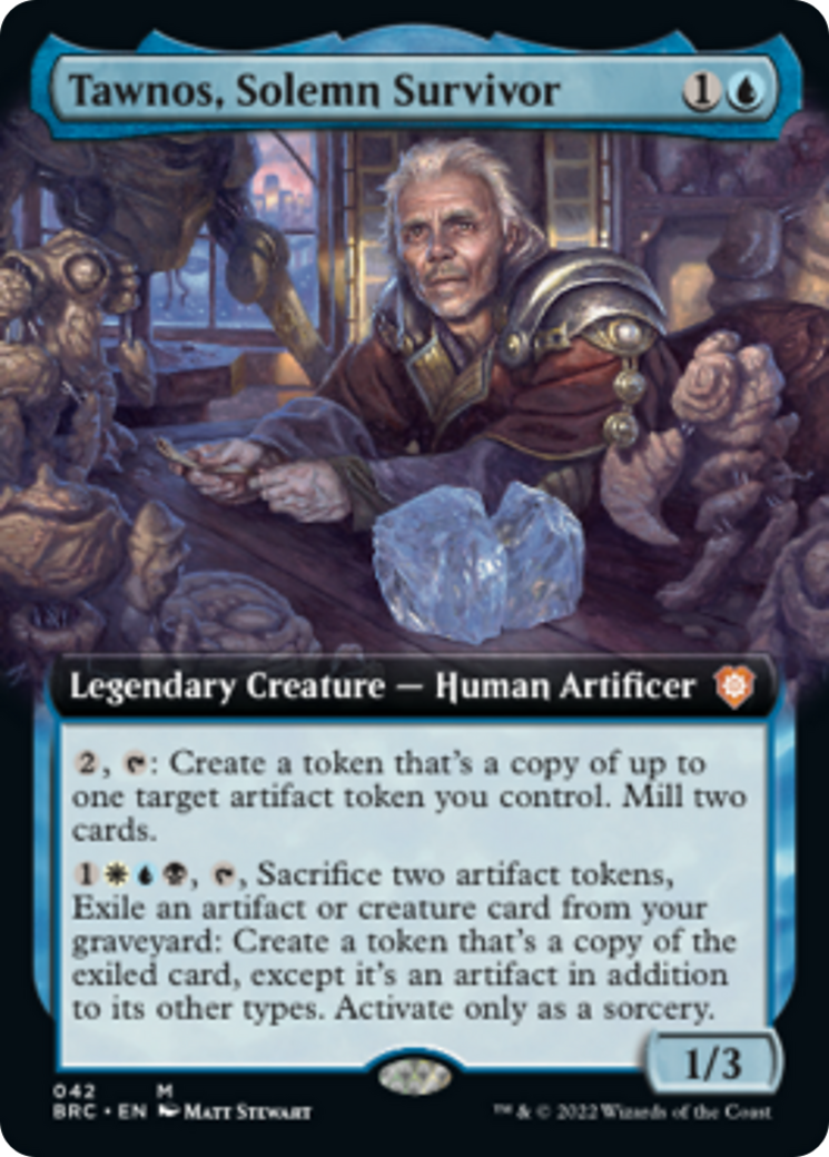 Tawnos, Solemn Survivor (Extended Art) [The Brothers' War Commander] | Dragon's Lair Comics and Fantasy Houston TX