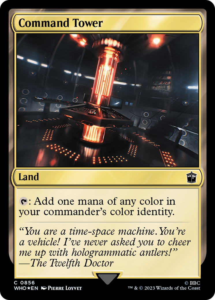 Command Tower (0856) (Surge Foil) [Doctor Who] | Dragon's Lair Comics and Fantasy Houston TX