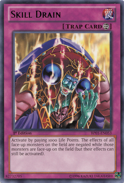 Skill Drain [BP01-EN053] Rare | Dragon's Lair Comics and Fantasy Houston TX