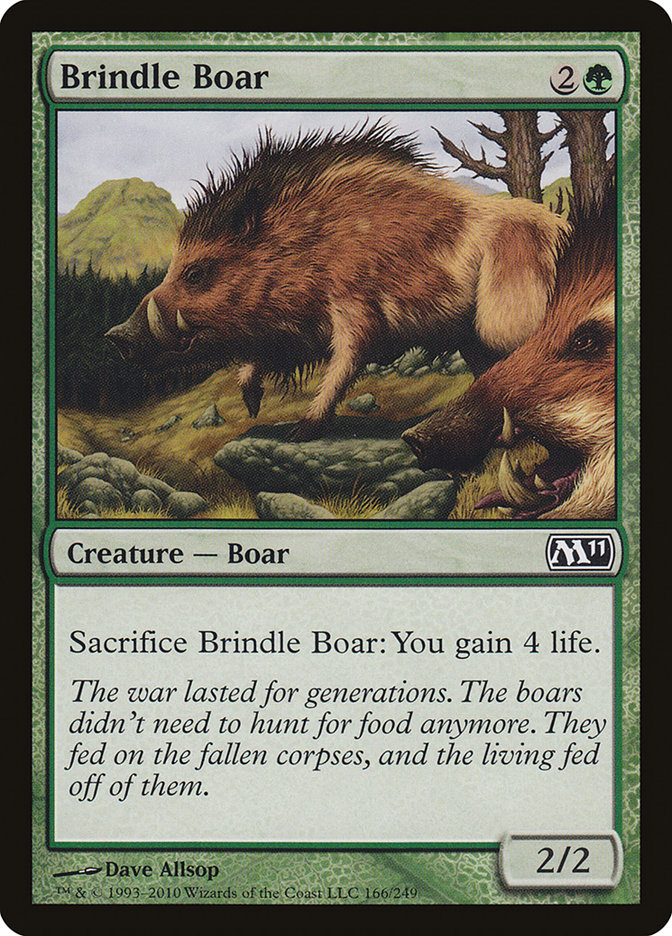 Brindle Boar [Magic 2011] | Dragon's Lair Comics and Fantasy Houston TX