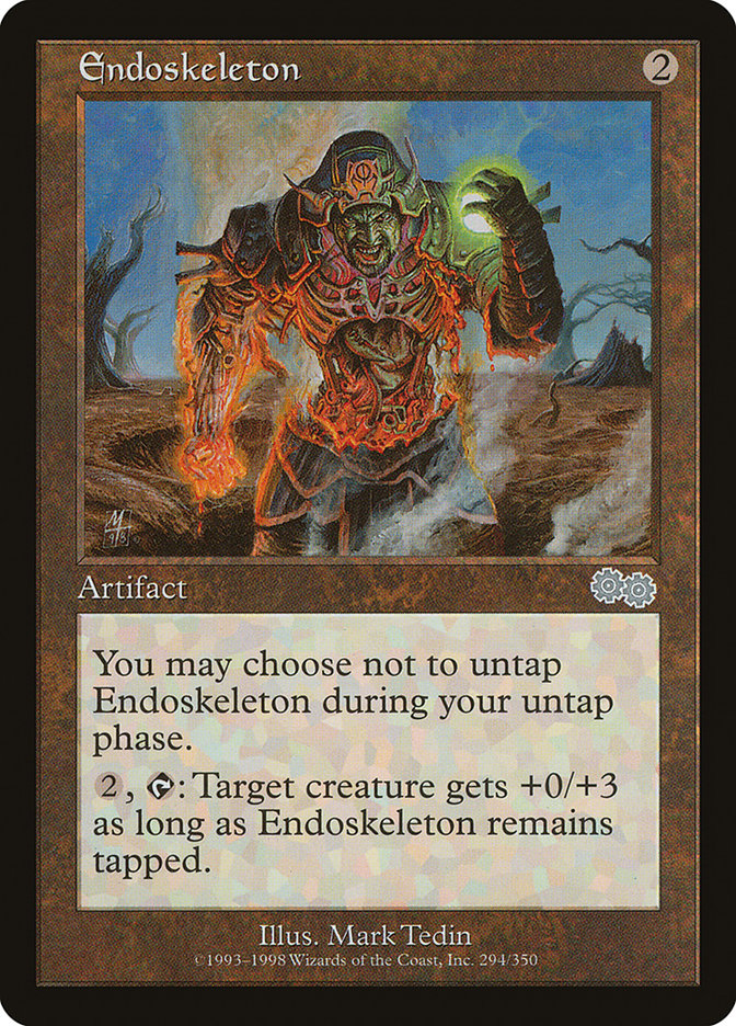 Endoskeleton [Urza's Saga] | Dragon's Lair Comics and Fantasy Houston TX