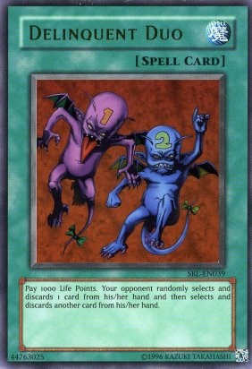 Delinquent Duo [SRL-EN039] Ultra Rare | Dragon's Lair Comics and Fantasy Houston TX