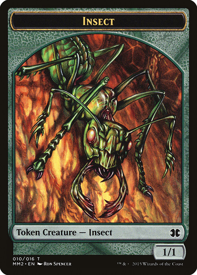 Insect Token [Modern Masters 2015 Tokens] | Dragon's Lair Comics and Fantasy Houston TX