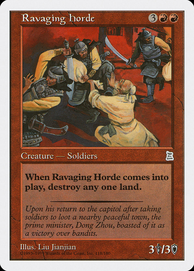 Ravaging Horde [Portal Three Kingdoms] | Dragon's Lair Comics and Fantasy Houston TX