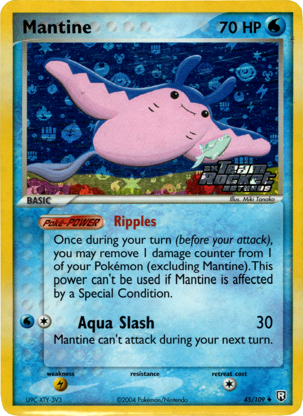 Mantine (45/109) (Stamped) [EX: Team Rocket Returns] | Dragon's Lair Comics and Fantasy Houston TX