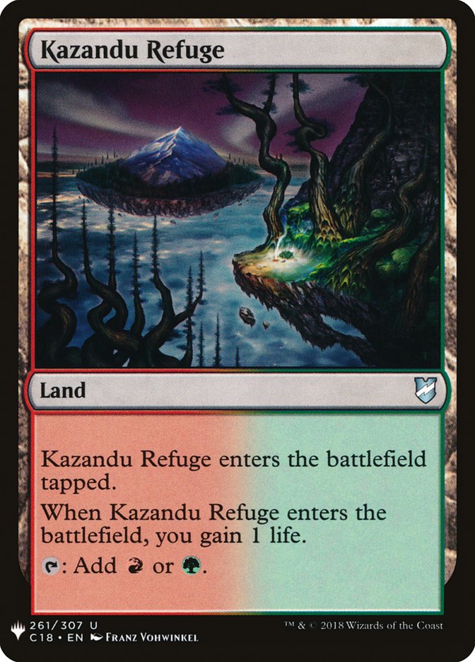 Kazandu Refuge [Mystery Booster] | Dragon's Lair Comics and Fantasy Houston TX