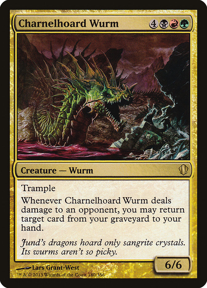 Charnelhoard Wurm [Commander 2013] | Dragon's Lair Comics and Fantasy Houston TX