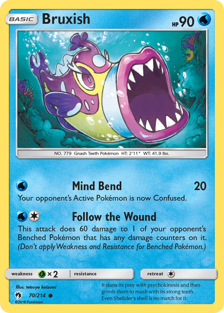 Bruxish (70/214) [Sun & Moon: Lost Thunder] | Dragon's Lair Comics and Fantasy Houston TX