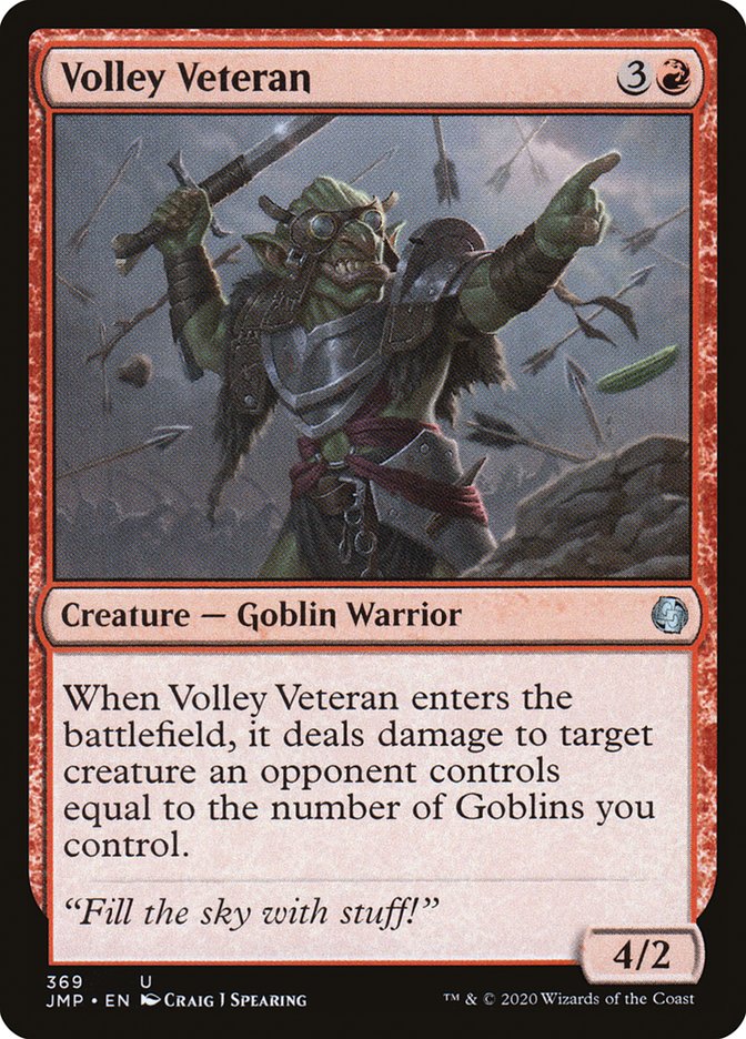 Volley Veteran [Jumpstart] | Dragon's Lair Comics and Fantasy Houston TX