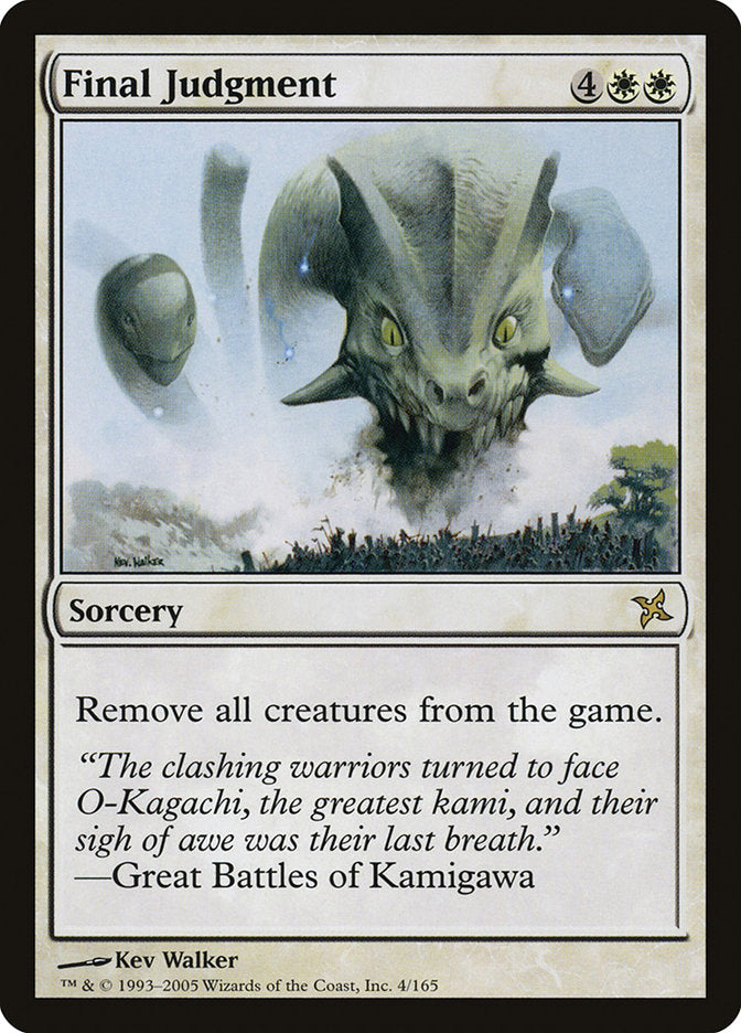 Final Judgment [Betrayers of Kamigawa] | Dragon's Lair Comics and Fantasy Houston TX