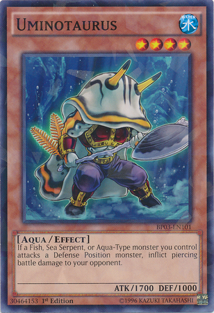 Uminotaurus [BP03-EN101] Shatterfoil Rare | Dragon's Lair Comics and Fantasy Houston TX