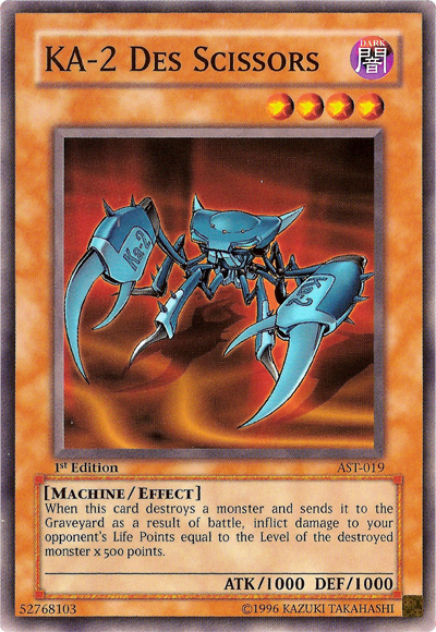 KA-2 Des Scissors [AST-019] Common | Dragon's Lair Comics and Fantasy Houston TX