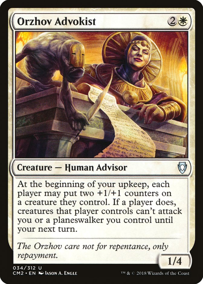 Orzhov Advokist [Commander Anthology Volume II] | Dragon's Lair Comics and Fantasy Houston TX