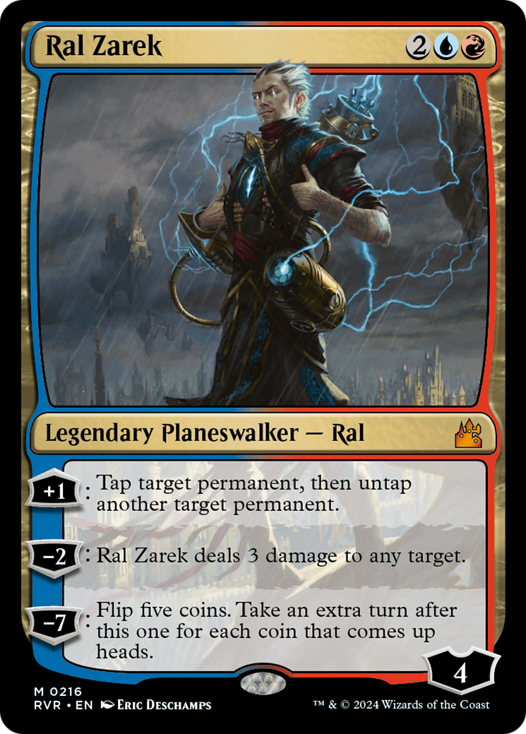 Ral Zarek [Ravnica Remastered] | Dragon's Lair Comics and Fantasy Houston TX