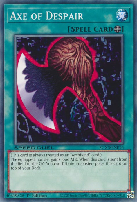 Axe of Despair [SGX3-ENE16] Common | Dragon's Lair Comics and Fantasy Houston TX