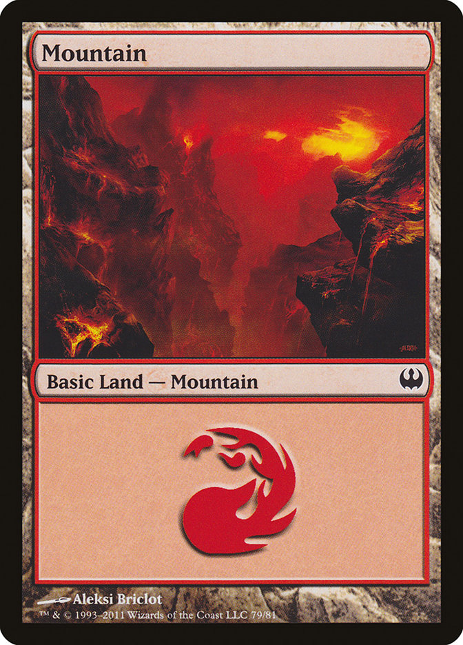 Mountain (79) [Duel Decks: Knights vs. Dragons] | Dragon's Lair Comics and Fantasy Houston TX