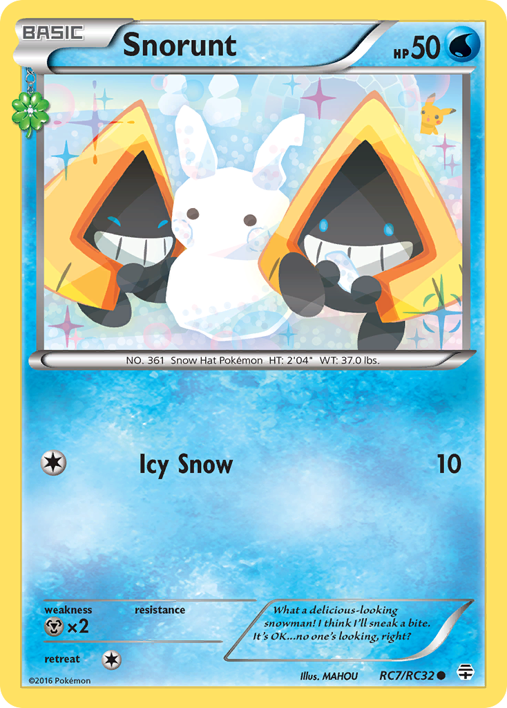Snorunt (RC7/RC32) [XY: Generations] | Dragon's Lair Comics and Fantasy Houston TX