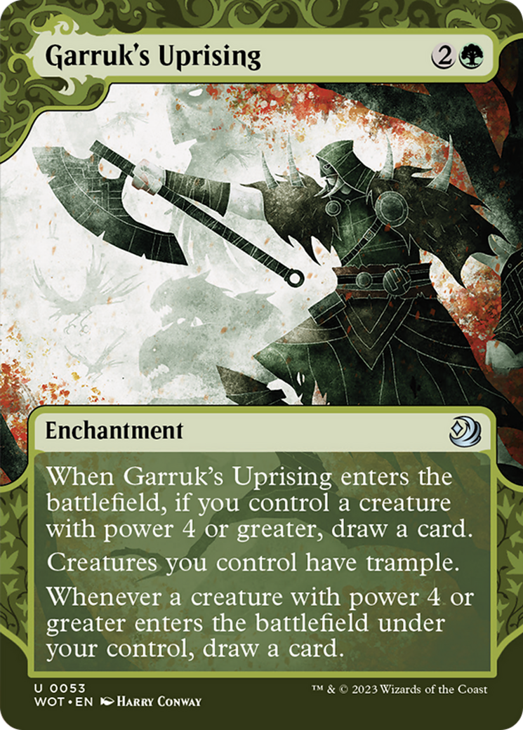 Garruk's Uprising [Wilds of Eldraine: Enchanting Tales] | Dragon's Lair Comics and Fantasy Houston TX