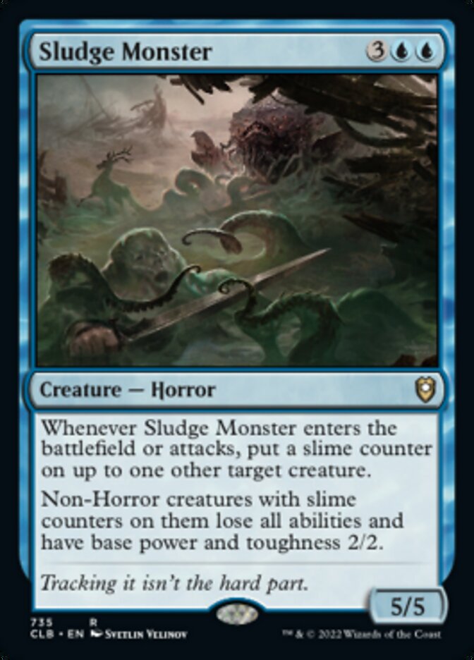 Sludge Monster [Commander Legends: Battle for Baldur's Gate] | Dragon's Lair Comics and Fantasy Houston TX
