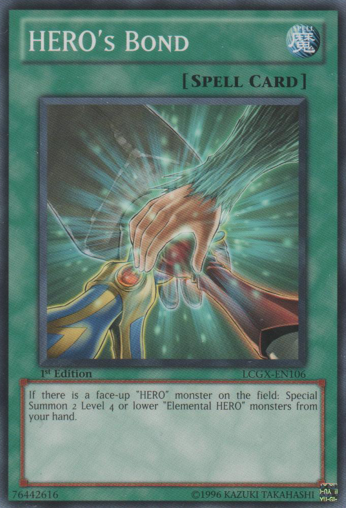 HERO'S Bond [LCGX-EN106] Common | Dragon's Lair Comics and Fantasy Houston TX